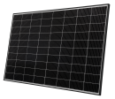 Solar module Heckert monocrystalline NeMo® 4.2 80 M 395 AR (A) Black Frame